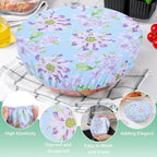 5 Pieces Bowl Covers Reusable, 5 Size Elastic Cloth Bowl Covers - Image 5