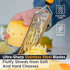 Deiss PRO Coarse Grater & Hand Held Cheese Grater - Image 3