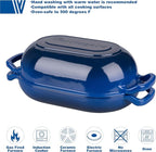 VORRINGARD Enameled Cast Iron Sourdough Bread Oven, Dutch Oven, Loaf Cast Iron - Image 3
