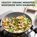 GreenPan Lima Hard Anodized 12" Frying Pan Skillet - Image 2