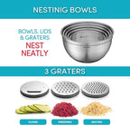 Belwares Mixing Bowls with Lids Set of 5 - Image 6
