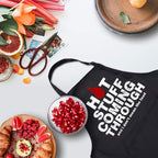Rosoz Funny BBQ Black Chef Aprons - Image 2