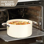 MICHELANGELO Stock Pot with Lid, Nonstick Cooking Pot, 5 Quart Soup Pot with Lid - Image 7