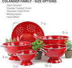Calypso Basics by Reston Lloyd Powder Coated Enameled Colander, 1 Quart - Image 6