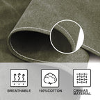 OUNLEN Chef Apron for Men Women Canvas Aprons - Image 4