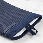KITCHENAID Ribbed Soft Silicone Oven Mitt 2-Pack Set, Ink Blue - Image 5