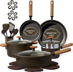 CAROTE Pots and Pans Set Non Stick, Induction Cooking Set by CAROTE