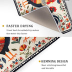 Rooster Poultry Dish Drying Mat - Image 3