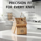 Knife Set Premium, Japanese 15 Pcs High Carbon Stainless Steel Kitchen Knife - Image 8
