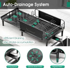 Large Extendable Dish Drying Rack, 16.93" to 26.57" Expandable Dish Rack - Image 6