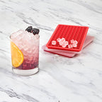 Tovolo Mini Ice Cube Tray with Lid Pack of 2 Small Ice Maker - Image 8