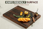 THETCHRY Walnut Cutting Boards For Kitchen, End Grain Wooden Cutting Board - Image 4