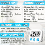 ZILLEEN Kitchen Timer Digital - Image 8