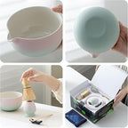 TEANAGOO Matcha Whisk Set Pink, Ceremony Matcha Set Kit Grident Pink, Matcha - Image 2
