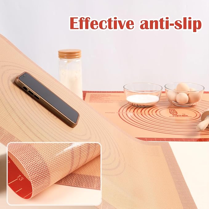 Non-slip Silicone Pastry Mat Extra Large - Image 4