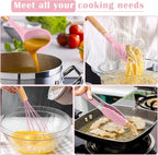 E-far Silicone Cooking Utensils Set, 10-Piece Kitchen Utensils Set - Image 5