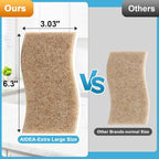 AIDEA XL Scrub Sponges Non-Scratch, Large Natural Sponge - Image 2