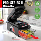 Mueller ULTIMATE 12 Blade Vegetable Chopper, Mandoline Slicer and Spiralizer - Image 2