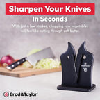 Brod & Taylor VG2 Classic Knife Sharpener | 3-Action Tungsten Carbide - Image 2