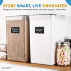 Shazo 2 PC Extra Large Bulk Food Storage Containers - Image 8