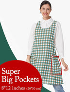 Cozy Adjustable Cross Back Aprons - Image 3