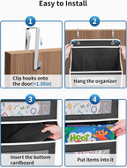 JARLINK 2 Pack Over the Door Organizer Storage, 5 Shelf Hanging Door Organizer - Image 7