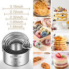 Round Cookie Cutters with Handle - Image 5