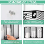 Wall Mount Coffee Cup Lid Holder Organizer 3 Compartments Coffee Cup Lid - Image 5