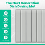 25" x 15" Large Stone Dish Drying Mat - Image 8