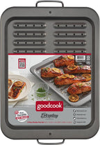 GoodCook Everyday Nonstick Steel Broiler Pan, 11.5" x 14.25" - Image 8