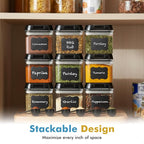 Shazo 9 PC Airtight Food Storage Containers - Image 7
