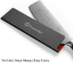 Sunnecko Japanese Nakiri Knife 7 Inch - Image 9
