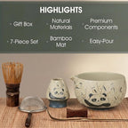 Matcha Whisk Set, 7-Piece Matcha Kit - Image 2