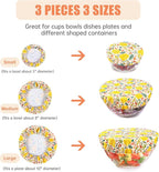 wegreeco Elastic Reusable Bowl Covers - Image 3