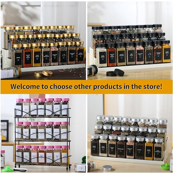 36Pcs Spice Jars Containers - Image 9