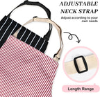 2Pack Adjustable Kitchen Apron for Women Men - Image 5