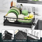 Epicano Dish Drying Rack for Kitchen Counter - Image 3
