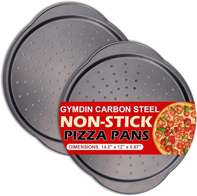 Pizza Pan for Oven by Gymdin