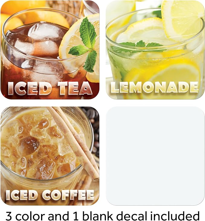 Winco 3gal Slim Iced Tea Dispenser - Image 2