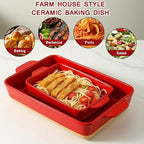 Ceramic Baking Casserole Dish - Image 4