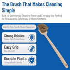 SPARTA 40501EC25 Plastic Large Scrub Brush, Kitchen Brush, Utility Brush - Image 3