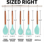 Zulay Kitchen Non-Stick Cooking Utensils Set - Image 8