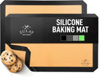 Zulay Kitchen Silicone Baking Mat 2-Pack – Reusable Nonstick Silicone Baking by ZulayKitchen
