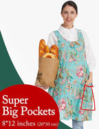 Cozy Adjustable Cross Back Aprons - Image 2