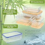 Ribbed Glass Tupperware Set - Image 6