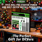 7-Piece Premium Roll Pin Starter Punch and Install Punch Set - Image 7