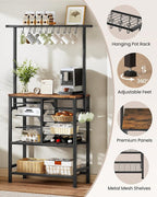 CHOEZON Pots and Pans Organizer Rack, Kitchen Bakers Rack, Kitchen Island Table - Image 6