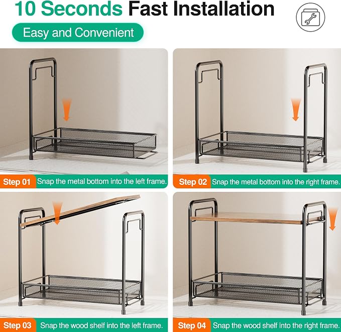 2 Pack Spice Rack Organizer for Countertop - Image 7