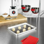 Fat Daddio's Natural Aluminum Quarter Sheet Pan - Image 5