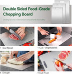 Titanium Cutting Board Set of 3, 100% Pure Titanium Cutting Boards - Image 5